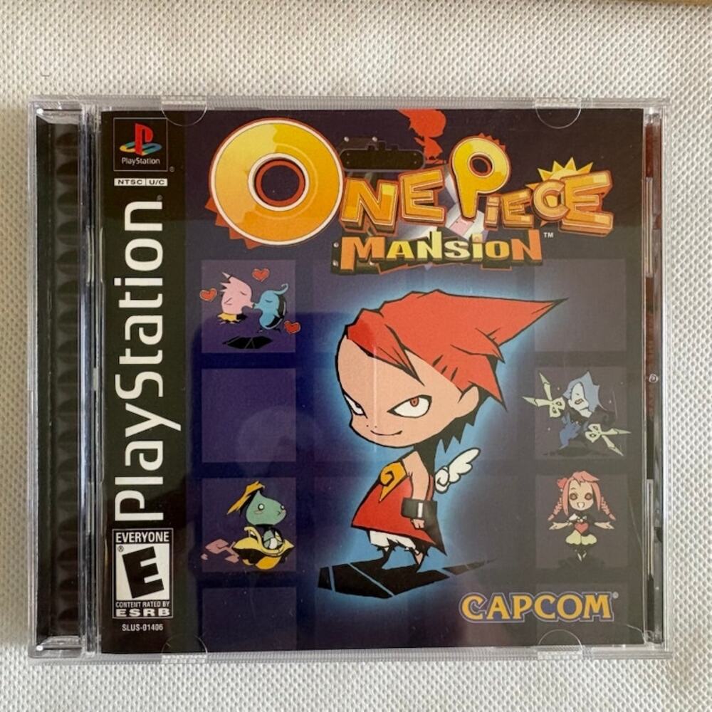 One Piece Mansion (Sony Playstation PS1, 2001) CIB Tested Works EXC